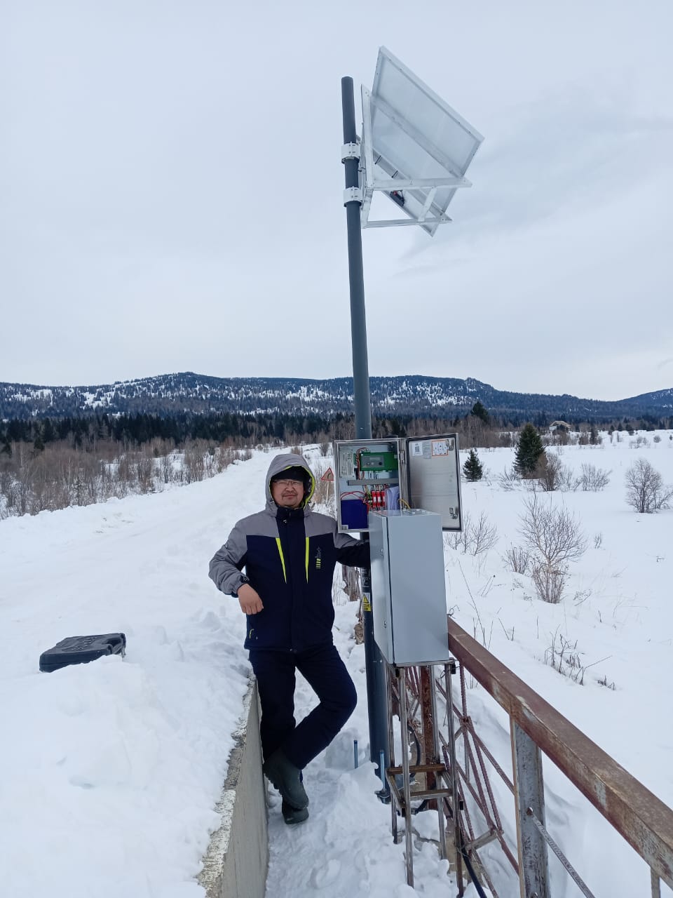 Фото с Гидропоста Черная Уба